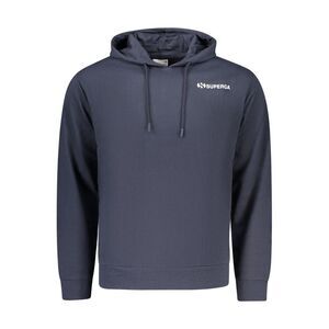 Superga Blue Cotton Men Men's Sweatshirt